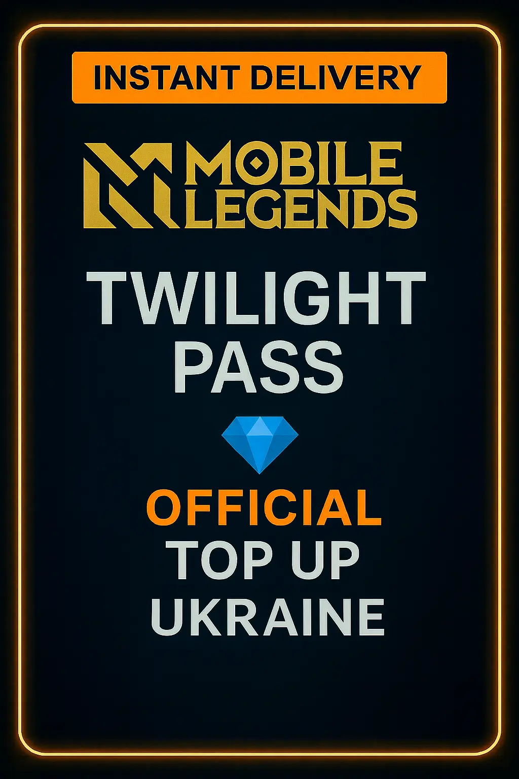 Mobile Legends - Twilight Pass Top-Up (Ukraine)