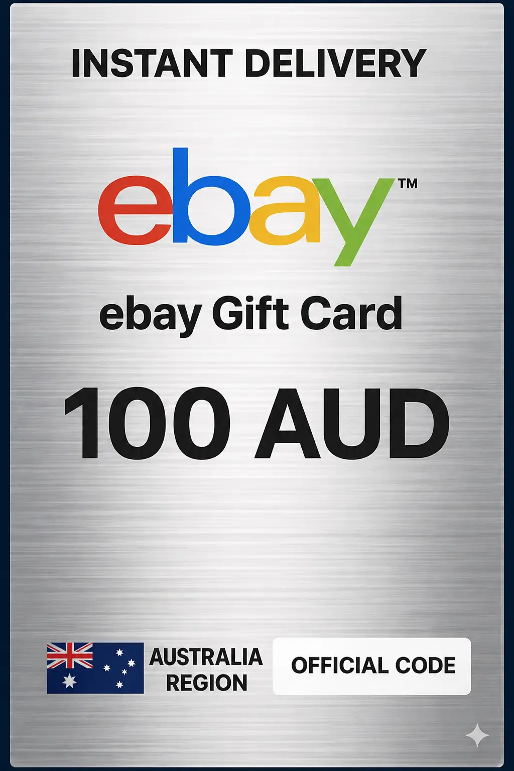 eBay Gift Card 100 AUD