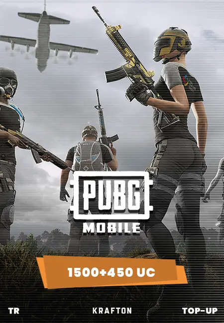 PUBG Mobile - 1500+300 UC Dopuna (Turska) PUBG Mobile - 1500+300 UC Dopuna (Turska)