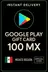 Tarjeta de regalo de Google Play - México MX 100