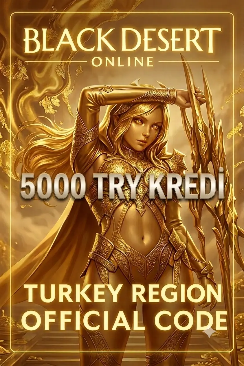 Black Desert 5000 TRY Kredi