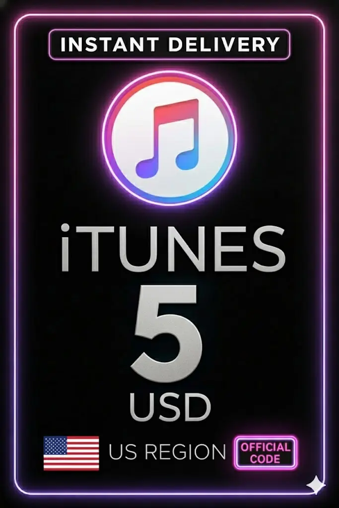 Carta Regalo iTunes - US$ 5 Carta Regalo iTunes - US$ 5