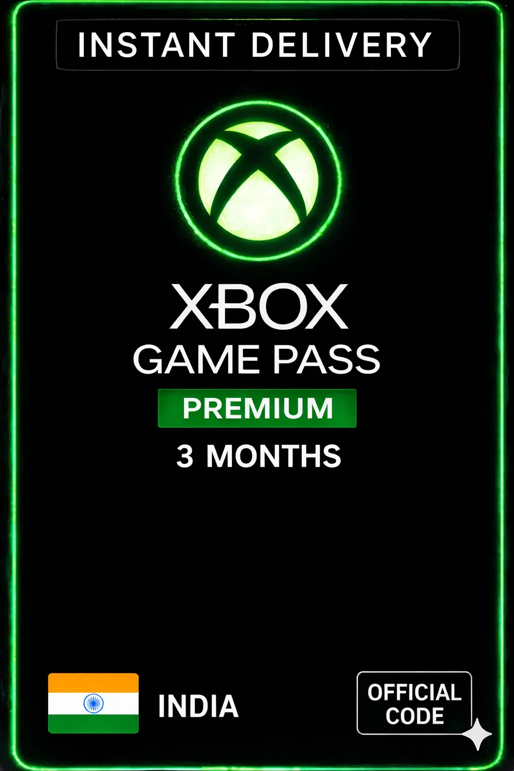 Xbox Game Pass Premium 3 Month - India