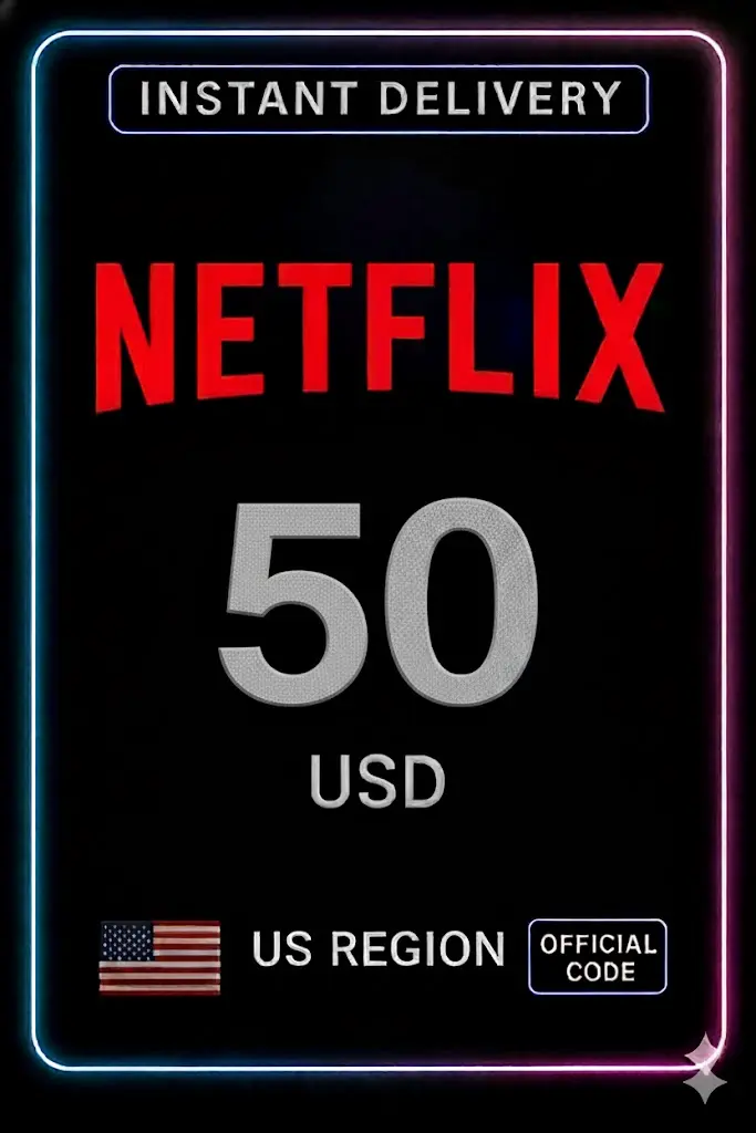 Netflix Gift Card - $50 (US) Netflix Gift Card - $50 (US)