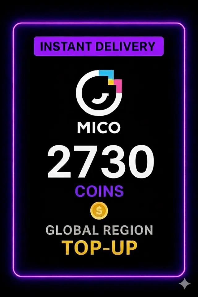 Mico Live - 2730 Coins Top-Up (Global)
