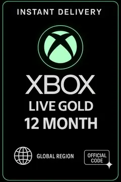 XBox Live Gold 12 Months Membership (Global)
