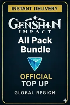 Genshin Impact All Pack Bundle Top Up Gift Card