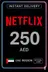 Kartu Hadiah Netflix 250 AED