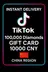 TikTok - Douyin 100.000 Diamonds Gift Card 10000 CNY