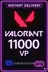 Valorant Points 100€ - 11000 VP (EU Server)