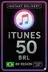 iTunes Gift Card - 50 BRL