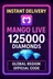 Mango Live Aufladung - 125000 Diamanten