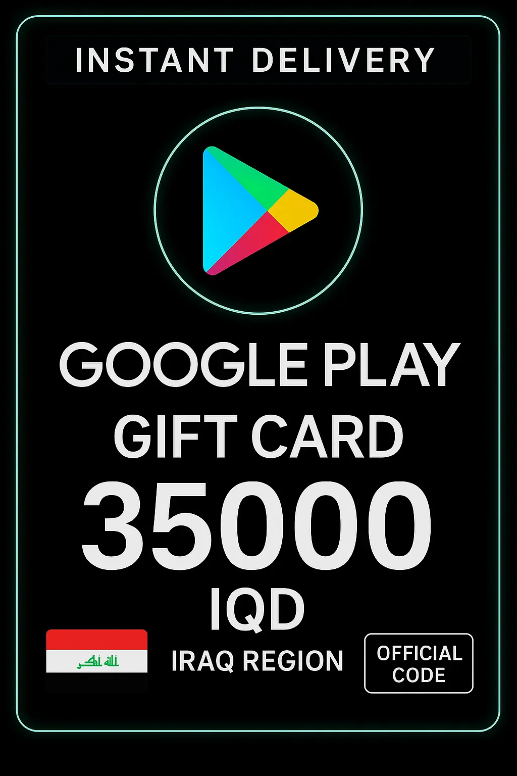 Google Play Gift Card - Iraq 35000 IQD