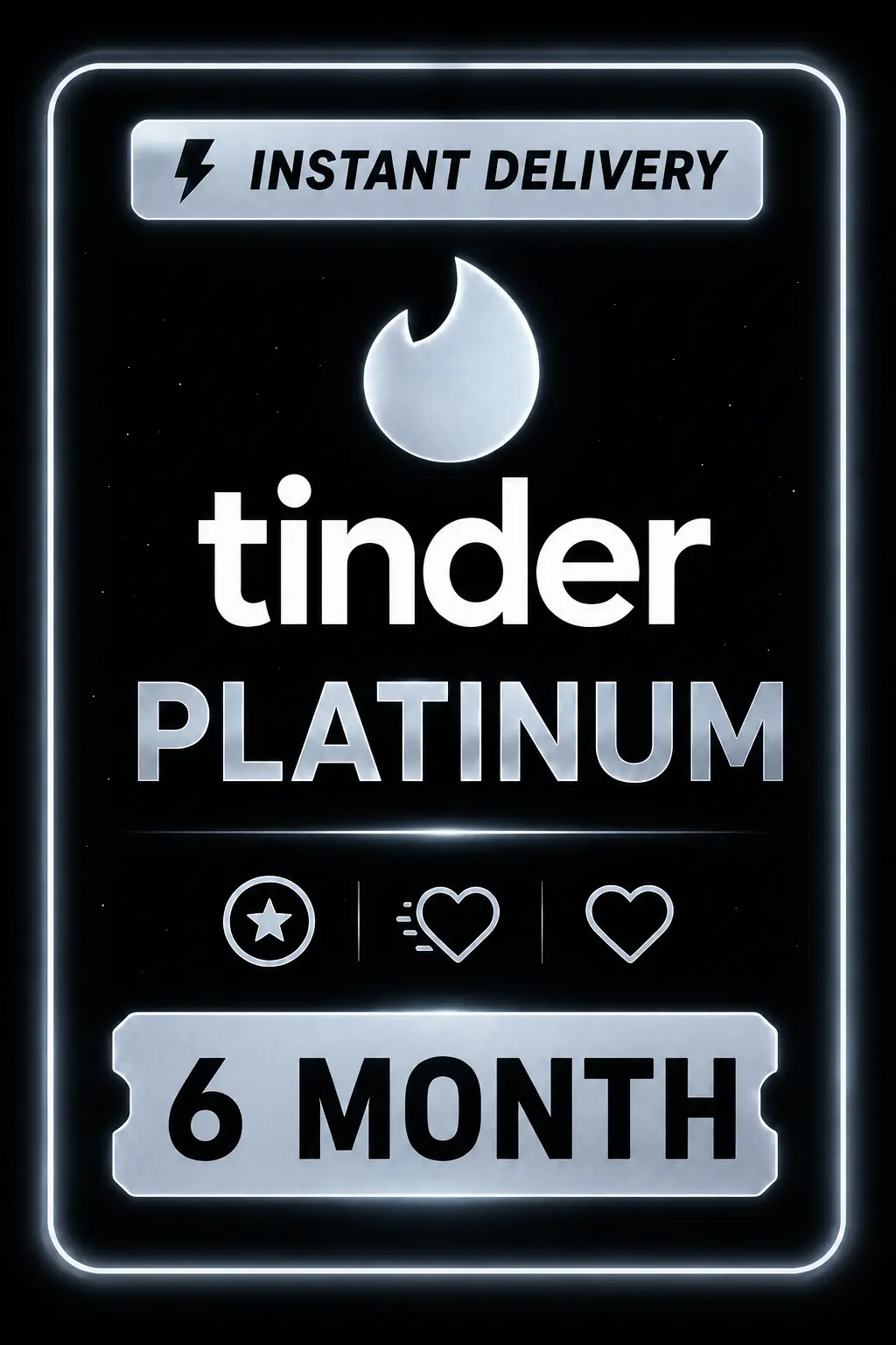 Tinder Platinum - 6 Month