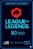 League Of Legends NA 80 Usd Kartu Hadiah Riot