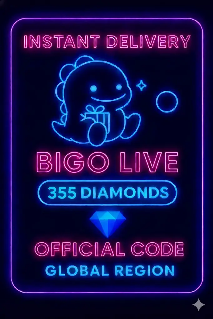 Bigo Live - 355 Diamonds (Global) Bigo Live - 355 Diamonds (Global)