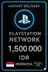 PlayStation PSN Карта 1,500,000 Rp (ID)