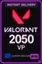 Valorant Points - 2050 VP (EU Server)