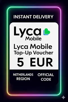 Lyca Mobile Top-Up Voucher - 5 EUR (NL)