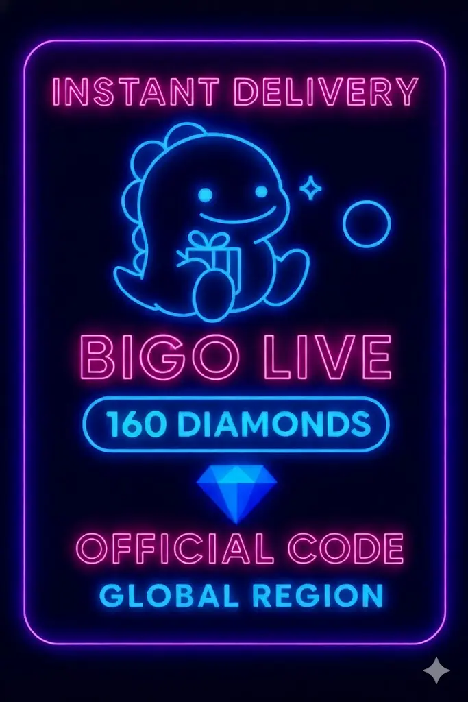 Bigo Live - 160 Diamonds (Global) Bigo Live - 160 Diamonds (Global)