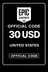 Fortnite 30 USD