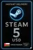 Steam Wallet Code - 5 USD (Oman)