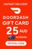 DoorDash 25 AUD