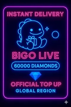Bigo Live - 60000 Diamanten (Aufladen)