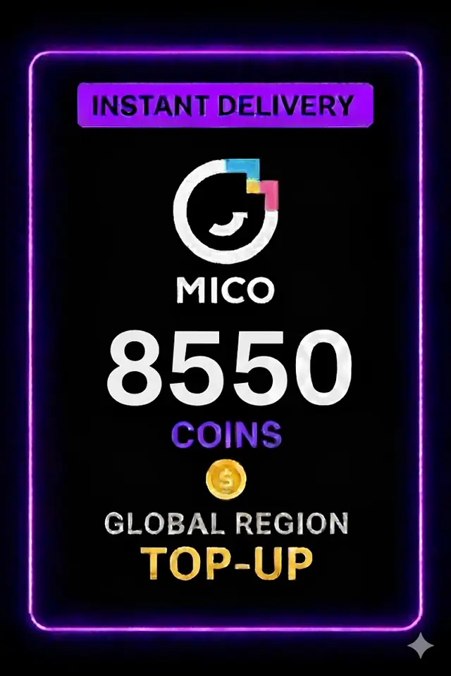 Mico Live - 8550 Coins Top-Up (Global)