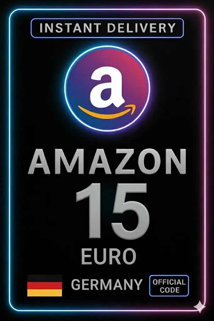 Cartão Presente Amazon - Alemanha 15 € Cartão Presente Amazon - Alemanha 15 €