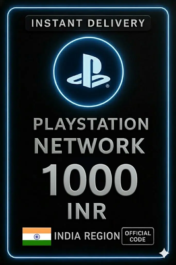 PSN карта Индия - 1000 INR PSN карта Индия - 1000 INR