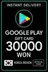 Google Play Gift Card - Korea WON 30000