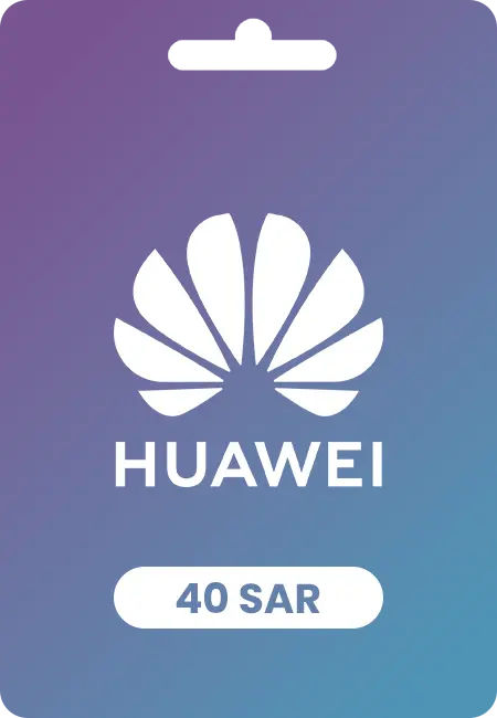 Carte-cadeau HUAWEI KSA 40 SAR