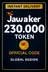 Jawaker 230000 Token ( %5 alennus )