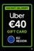 Uber Gift Card - 40 EUR