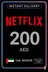 Kartu Hadiah Netflix 200 AED