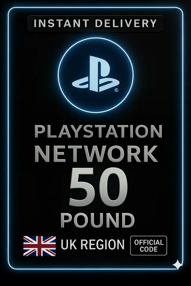Playstation PSN Card 50 Pound