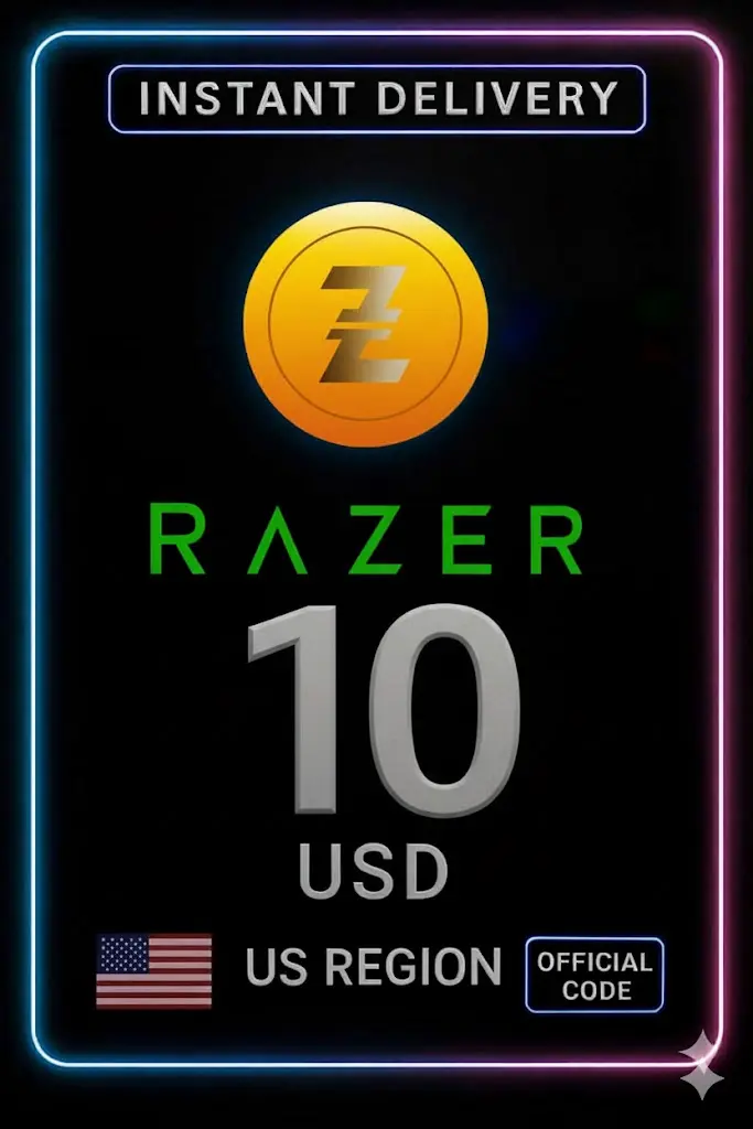 Razer Gold 10$ ABD Razer Gold 10$ ABD