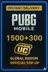 PUBG Mobile 1500+300 UC - Tambah Nilai