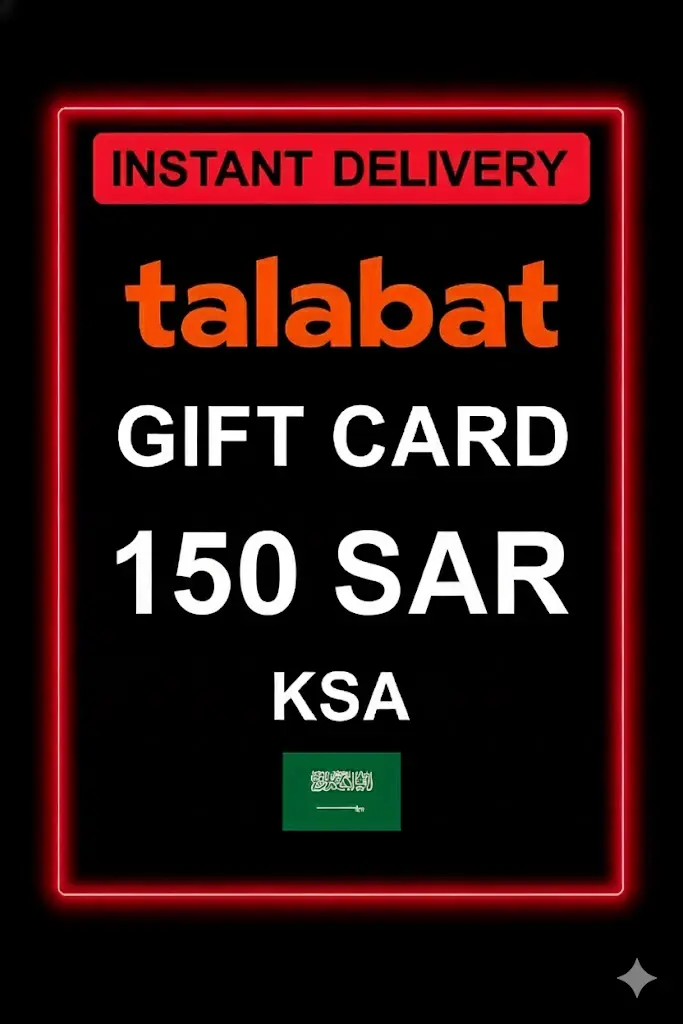 Talabat Ajándékutalvány KSA - 150 SAR
