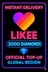 Likee 2000 Diamonds Top-Up (Global)