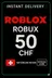 Roblox 50 CHF Game Card (CH)