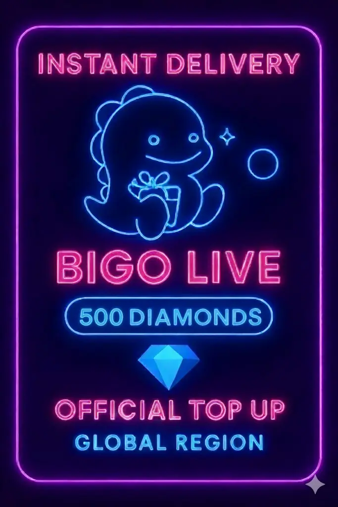 Bigo Live - 500 Diamonds (Top-Up) Bigo Live - 500 Diamonds (Top-Up)
