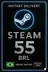 Steam Wallet Code Brazil 55 BRL