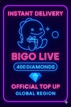 Bigo Live - 400 Diamanten (Aufladen)
