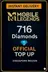 Mobile Legends - 716 Diamonds Top-Up (Singapore)