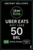 Uber Eats Kadhaw Gift - 50 BRL