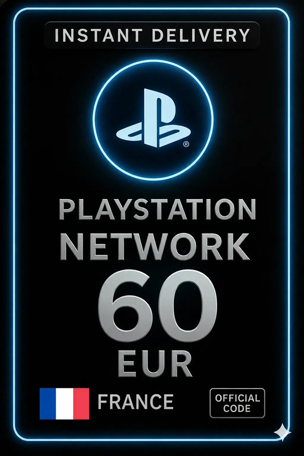 Playstation Gift Card France - 60€ (FR)