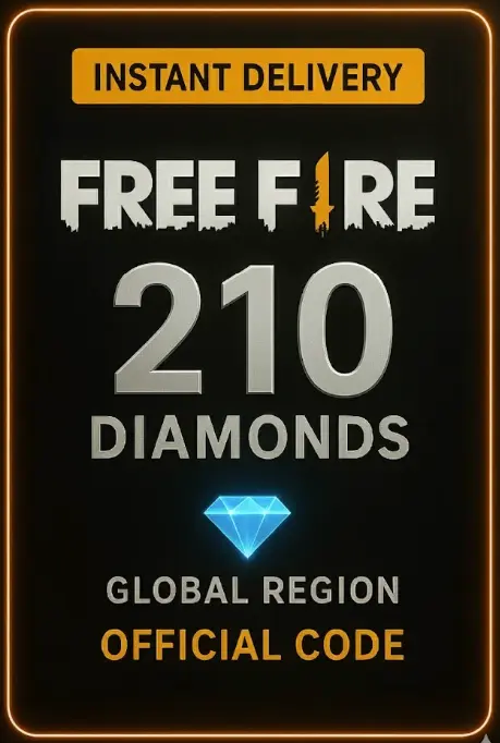 프리 파이어 210 + 21 다이아몬드 (글로벌) 프리 파이어 210 + 21 다이아몬드 (글로벌)