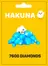 Hakuna 7600 diamonds